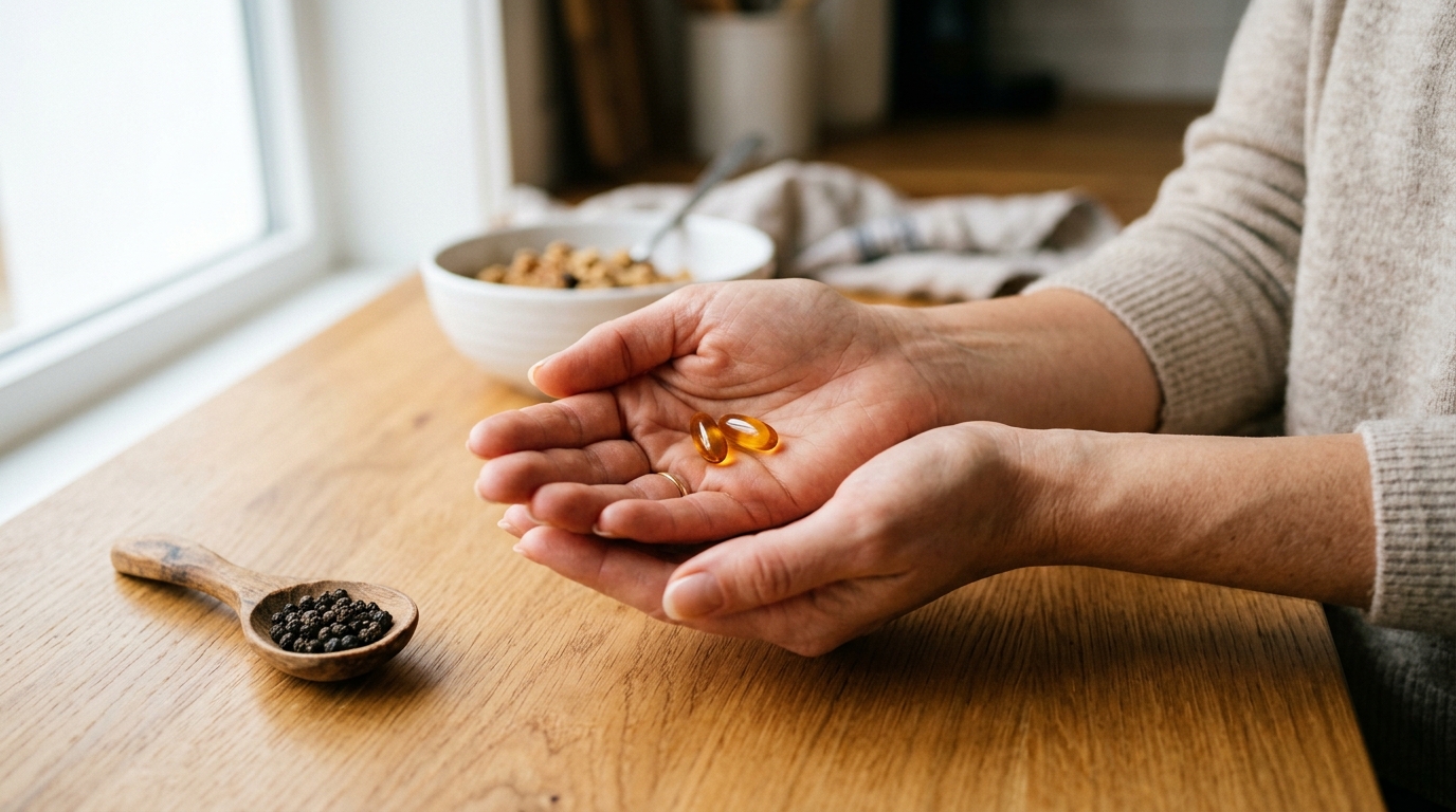 Curcumin Without Black Pepper: How to Get High Absorption Without Piperine